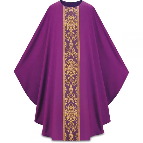 Men's Church Pastor Celebrant Chasuble Priest Vintage Robe Gown Cape Cassock Vestment Robes