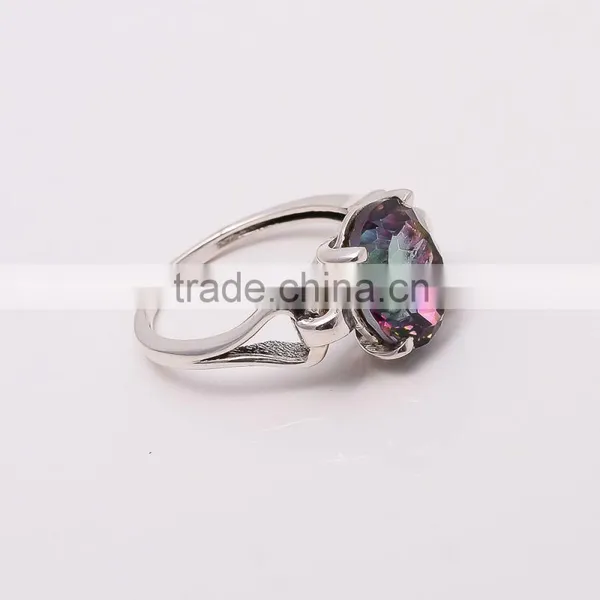 MYSTIC Ring,925 Sterling Silver Jewelry Wholesale,WHOLESALE SILVER JEWELRY,SILVER EXORTER,SILVER JEWELRY FROM INDIA photo-2
