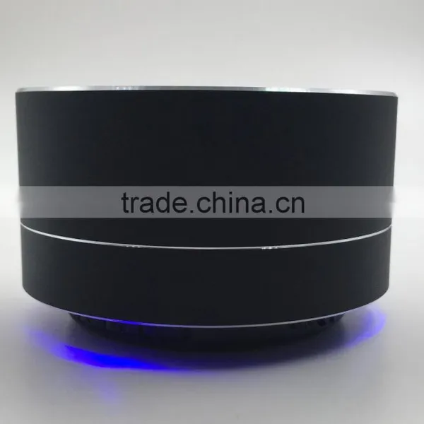 Fashionable Design Aluminum Alloy A10 Bluetooth Portable Speaker With Led Light photo-5