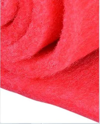 G4 Red Electrostatic Filter Media Inlet Dustproof Pre Air Filter Media (Red Cotton) photo-2
