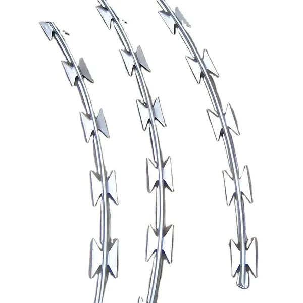 Galvanized Steel Razor Mesh Razor Wire for Garden Wall Farm photo-3