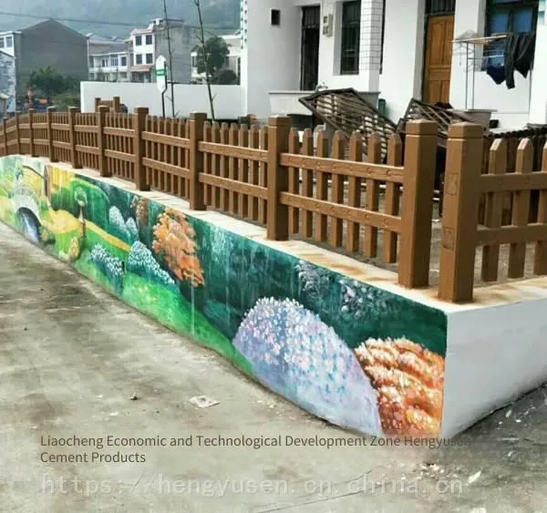 Protective Board Fence, Precast Cement Slope Protection Board, Safety Isolation, Farmland Cement Board Wall photo-2