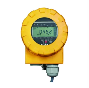 Transmisor de nivel ultrasónico con pantalla 4-20mA HART ATEX para tanque de tratamiento de agua