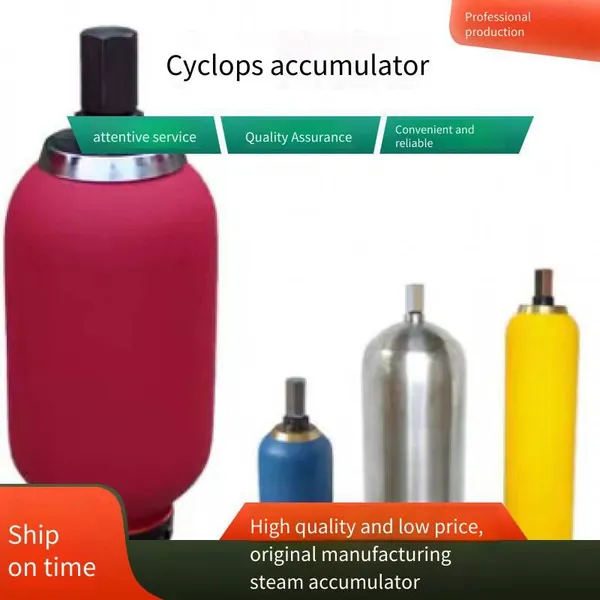 Quality Guaranteed. Large Accumulators Made of Stainless Steel and Carbon Steel, Conforming to National Standards, Bladder Type. Accumulators for Buffering, Pressure Boosting, and Injection Molding. Shengtu Hydraulics photo-3