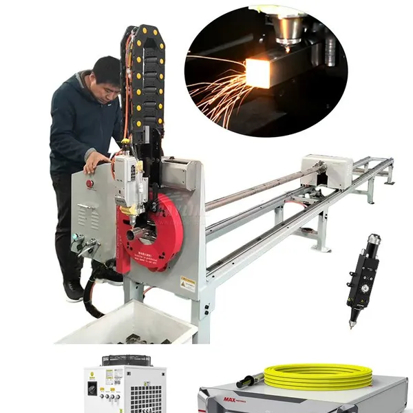 5-in-1 Laser Cutting Machine | Integrated Processing for Flat Sheets, Square Tubes, Round Tubes photo-4