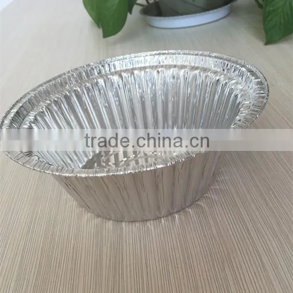 China Manufacture Disposable Aluminum Foil Container for Sale photo-3