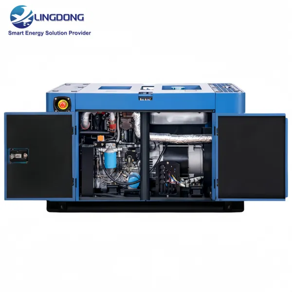 No Agent Markup 18kVA Air-cooled DG Set Low Noise 18kW Small Diesel Generator Set Yuchai YC18E for Construction Site
