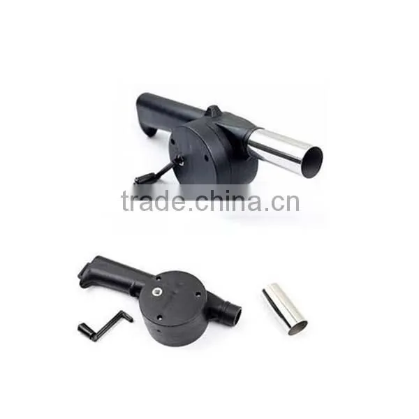Amazon Supplier Hot Selling Outdoor Hand Crank Cooking Plastic BBQ Blower Barbecue Fan photo-6