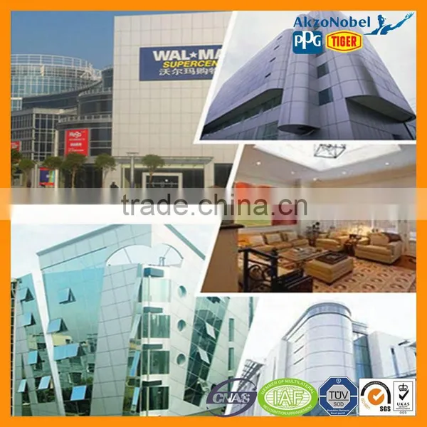 Factory Supply PVDF Above 4MM Decorative Wall Cladding Aluminum Composite Panels photo-3