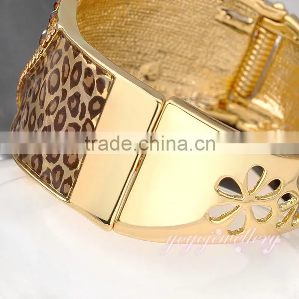 Big Design Fake Gold Dream Hope Love Pure Copper Magnetic Bracelet photo-5