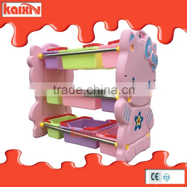 2015 New Type Colorful Plastic Toy Cabinet