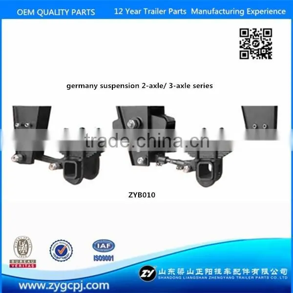 German Style Semi Trailer Suspension Fuwa Trailer Suspension
