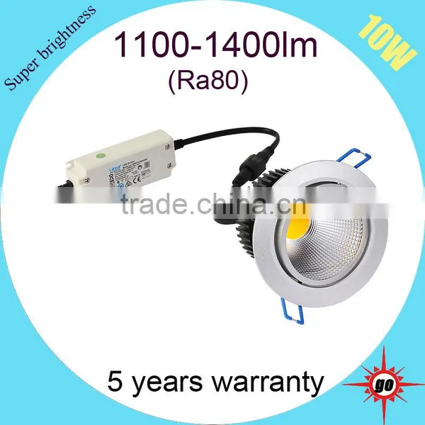 10w Led Light Super Bright Energy Saving Cob Led Ceiling Light/downlight photo-3