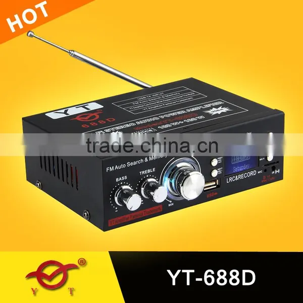 12V 2 Channel Amplifier YT-688D With Usb/tf photo-5