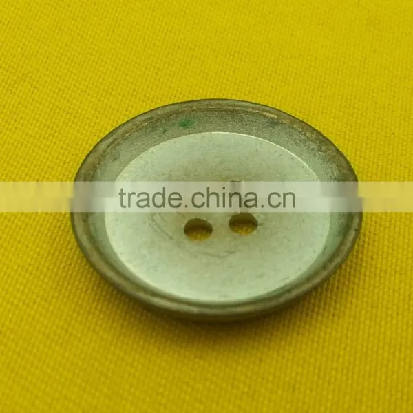 4 Holes Metal Button in Brass Silver Color --- MS1412 photo-3