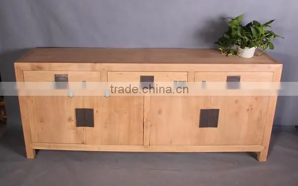 Antique natural sideboard