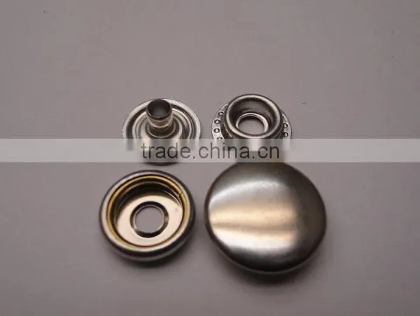 Metal Snap ButtonCustomized Nickel Free Matted Brass Combination Clothes Snap Buttons photo-2