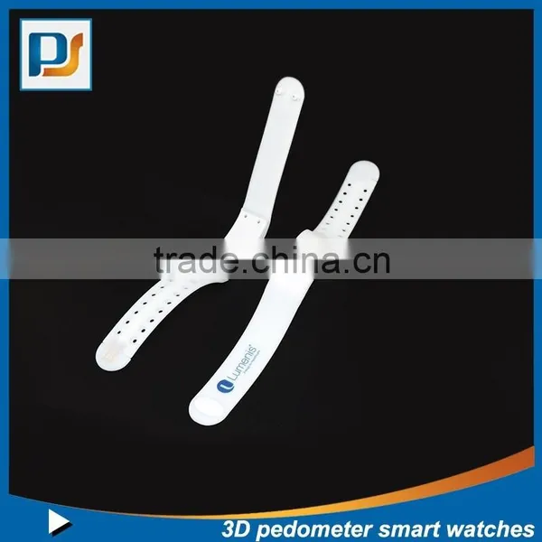 Alarm clock watch, 3D Pedometer Smart Watch, calorie counter sport multifunction USB bracelet