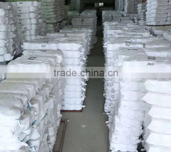 High Tenacity Raw White 100% Spun Polyester Sewing Thread photo-6