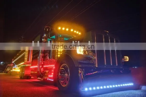 WEIKEN Round Led Trailer Tail Light Rear Lamp for Truck Bus Van Tractor photo-3