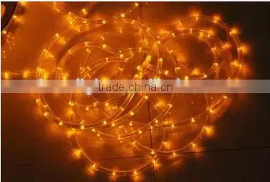 Good Quality Round Flat LED Rope Light Warmwhite photo-5