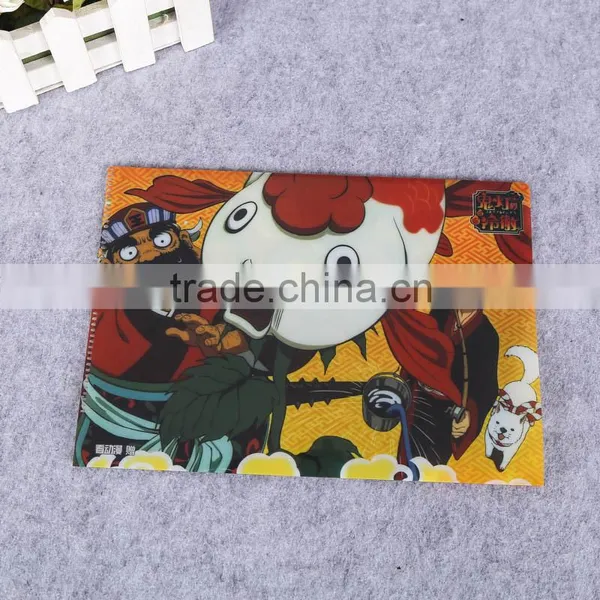 Wholesale Cartoon Design pp Expanding File Folder L Shape Folder With Inner Pocket Plastic Pockets File Folder photo-2