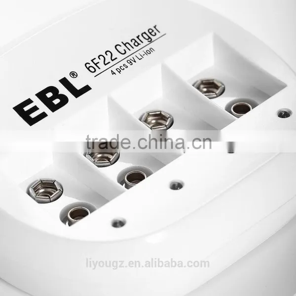 2016 Wholesale Price 9V Portable Battery Charger For Li-ion Rechargeable Batteries, 4 Bay photo-2