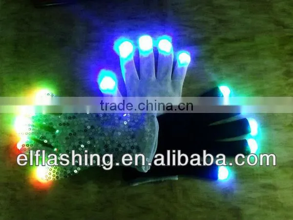 LED Flashing Gloves,Christmas Gifts