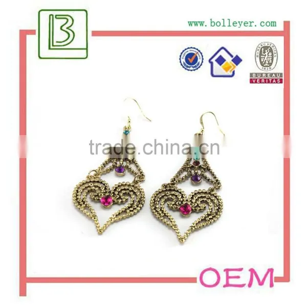 Fashion Crystal Long Drop Earring photo-6