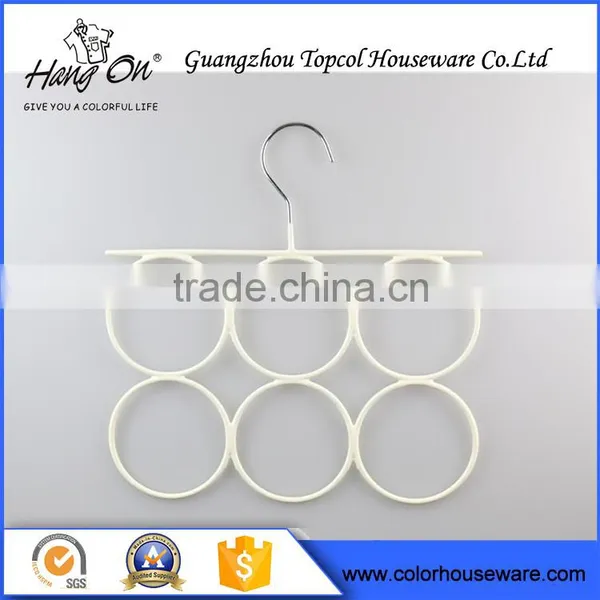 Laundry Wire Hanger Factory in China for Scarf Round Metal Hanger photo-3