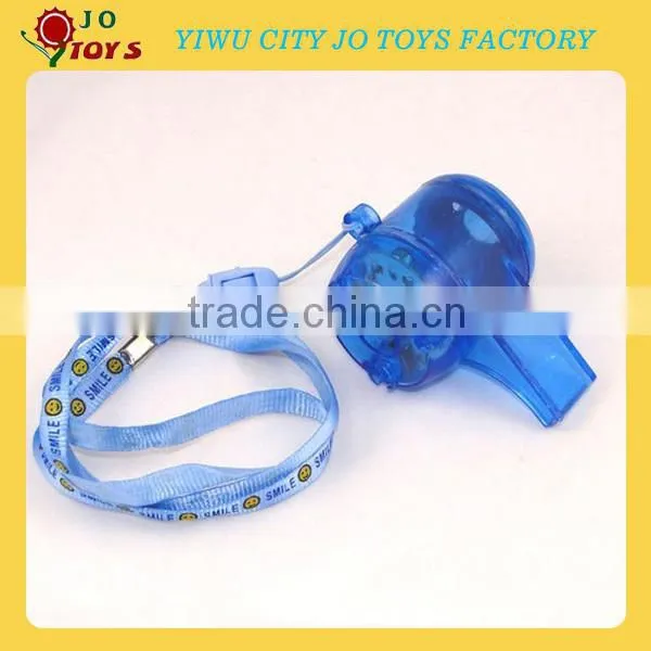 2014 Flashing Plastic Whistle With Lanyard