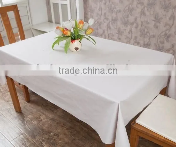 100%cotton White Restaurant Table Cloth Factory photo-2