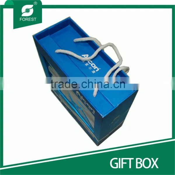 NEW DESIGN CARDBOARD GIFT PACKAGING BOXES WITH COTTON ROPES photo-6