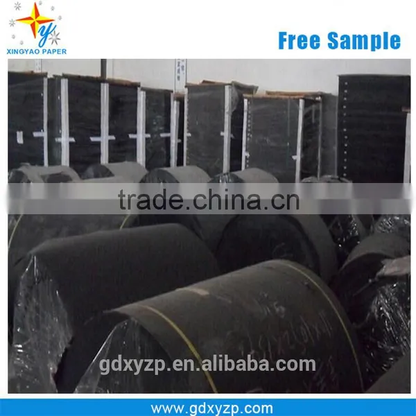 Black Tissue Card Board Paper Packing Wrapping Use High End Black Paper Board photo-2