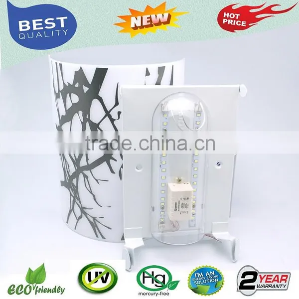 Wall Mounted, 6W, 3000K/6500K, 2-year Warranty Led Wall Lamp