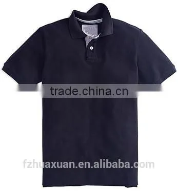 Wholesale Black Custom Polo T- Shirt Printing for Men