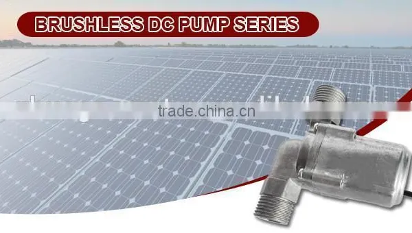 Mini Brushless dc Solar Water Heater Pump/DC Brushless Water Pump ZGP3505-1 (Aluminum Completely) photo-2