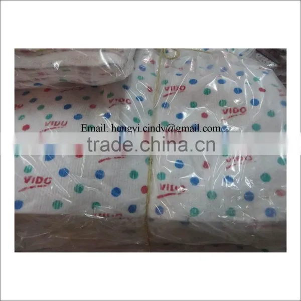 Super Water Absorbent Stitch Bonded Printed Cotton Floor Cleaning Towels