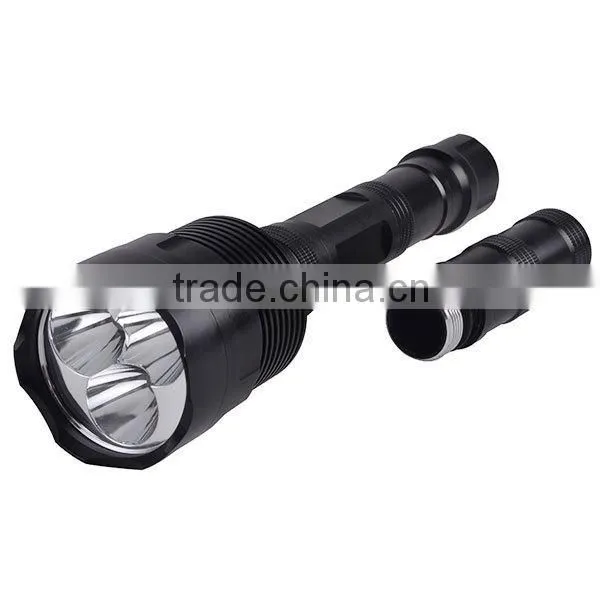 Rechargeable Battery Powered LED Torch 3PCS T6 LED Rechargeable Troch photo-5