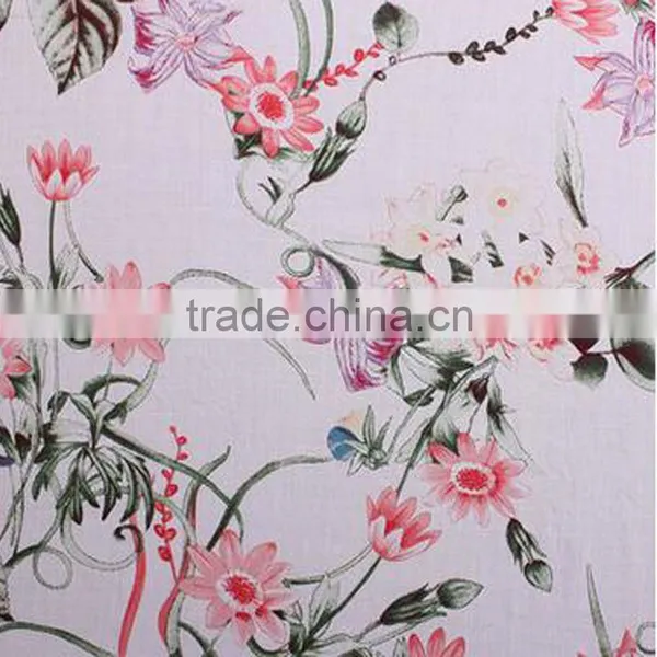 Rayon Cotton Fabric Reactive Printing Woven Cloth Wholesale Private Clothing photo-4