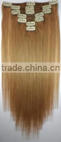 Wear comfortable and convenient high quality clip in human hair