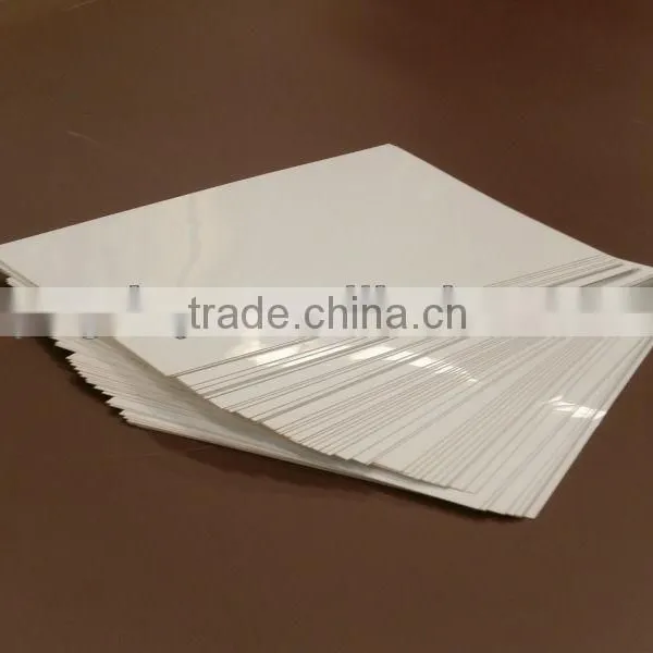 Rigid White Glossy PVC Sheets for Label