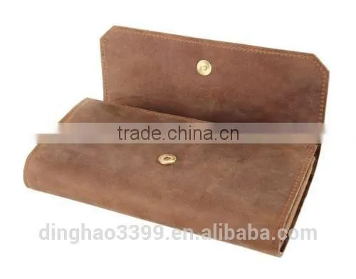 Hot Sale Fashion Wallet Vintage Real Leather Wallet Men's Phone Case Wallet photo-4