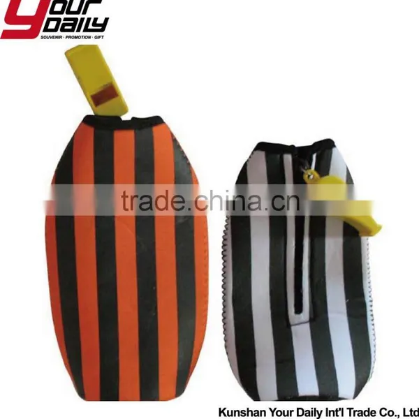Neoprene Zip Stubby Bottle Holder/Single Beer Bottle Cooler Holder photo-2