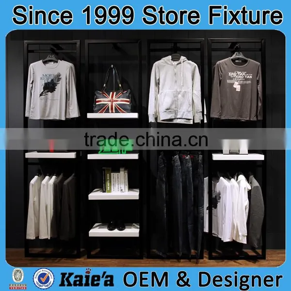 Custom Wall Shelf Design/metal Wall Display Rack /dispaly Rack Shop