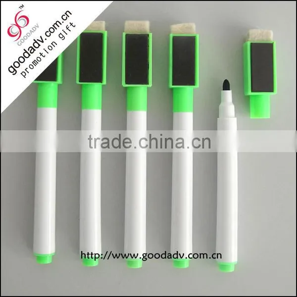Manufacturers Custom Green Erasable Brush Children Marker Pen photo-4