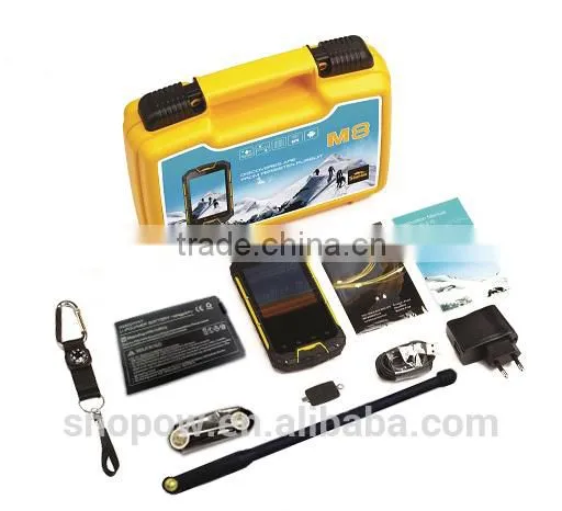 SNOPOW M8 4G 8Gb Rom 5.0 Inch Walkie Talkie PTT 5 KM Quad Core Mt65xx Android Phone photo-2