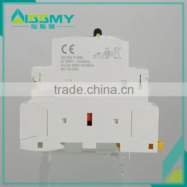 Out of Ordinary Price 2NO 25A Manually-operated Household Mini Contactor photo-2