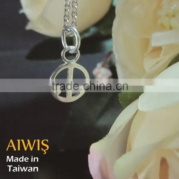 Sterling Silver Peace Necklac Delicacy Customized Design photo-5