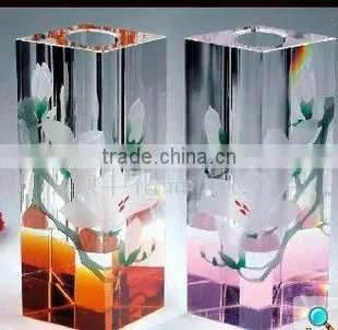 Clear Crystal Vase Decoration photo-6